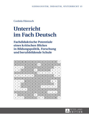 cover image of Unterricht im Fach Deutsch